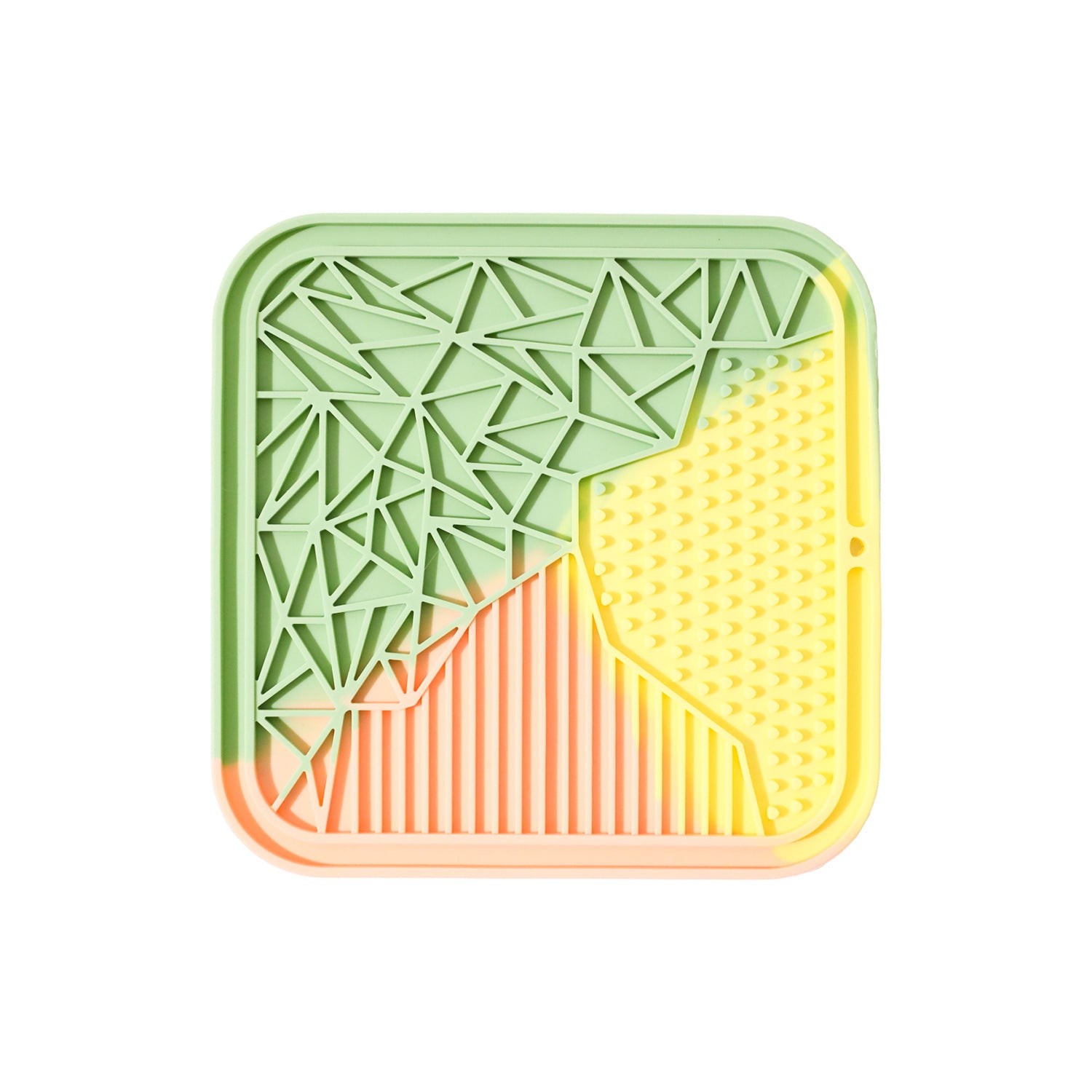 Square Silicone Slow Feeder Licking Mat