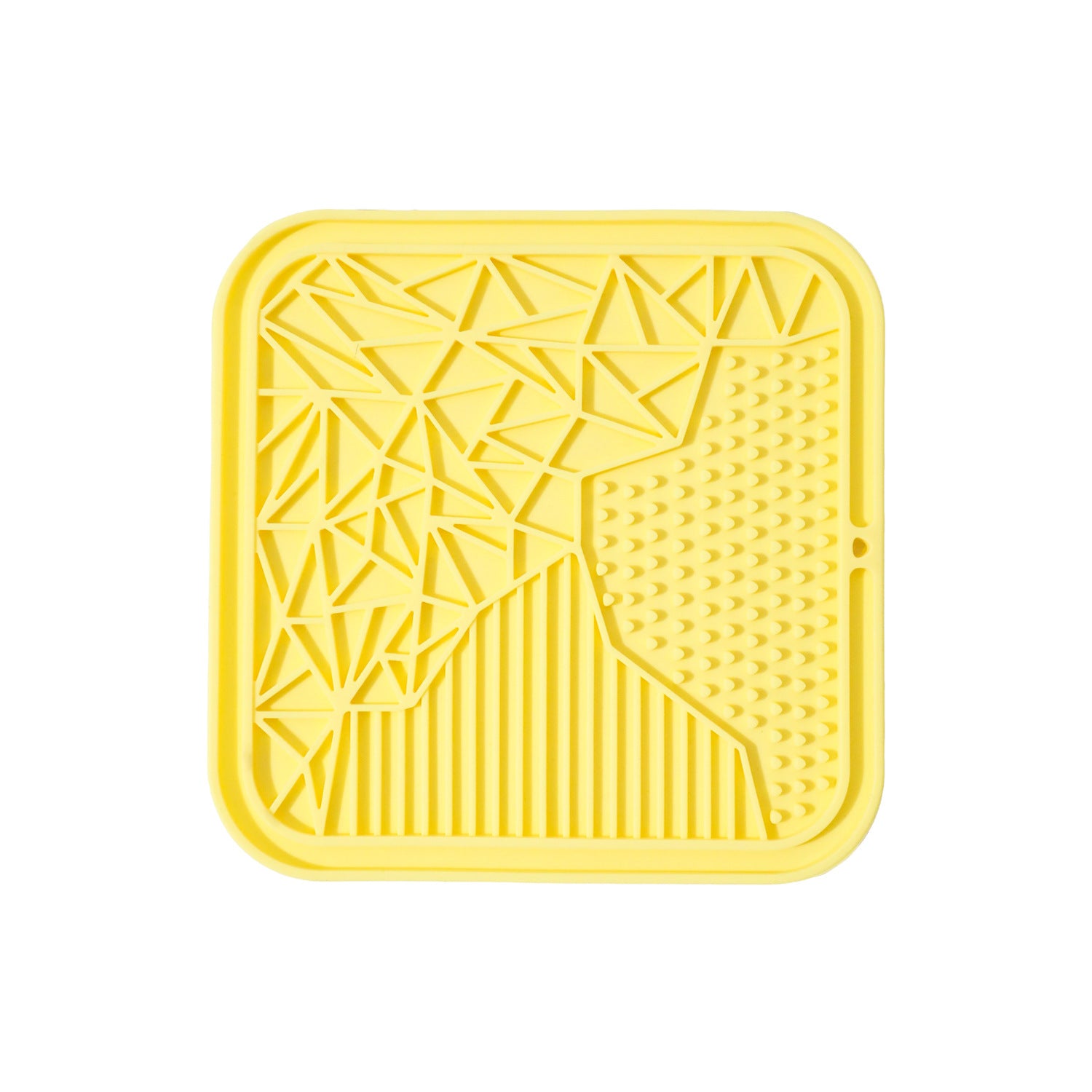 Square Silicone Slow Feeder Licking Mat