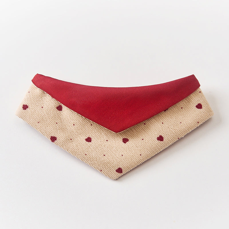 Personalized Pet Bib – Custom Name Bandana with Fasteners