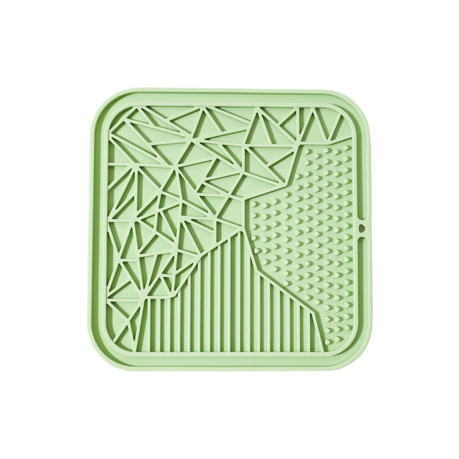 Square Silicone Slow Feeder Licking Mat