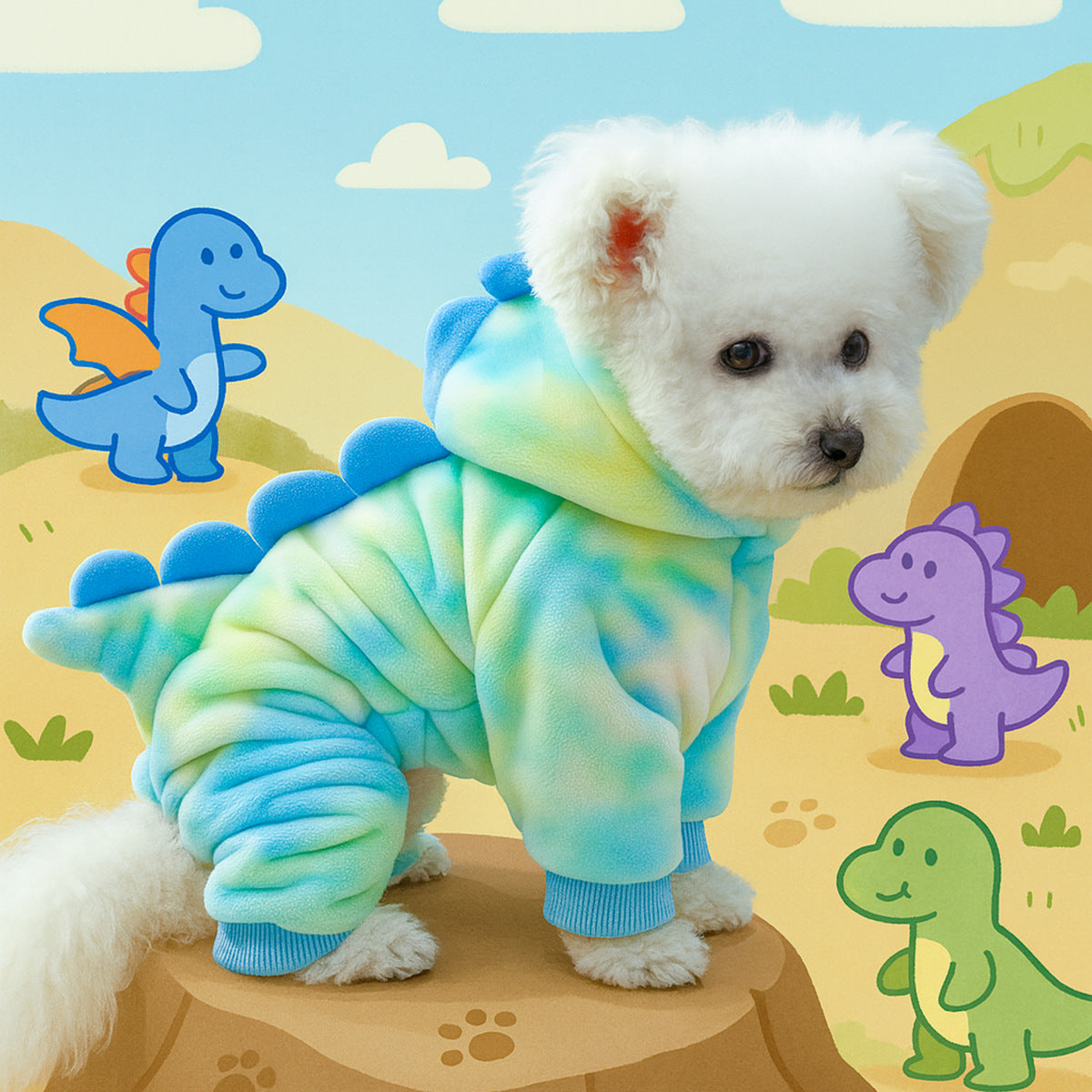 Cozy Fleece Winter Pet Costume Set – Cute Transform Outfits for Dogs & Cats