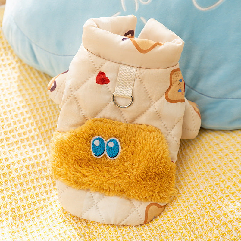 Circus Winter Pet Sweater – Crazy Costume Set for Dogs& Cats