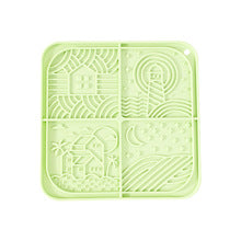Square Silicone Slow Feeder Licking Mat