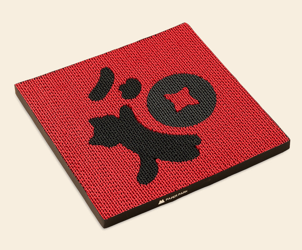 Wall-Mounted Cat Scratcher – "Fortune" Collection